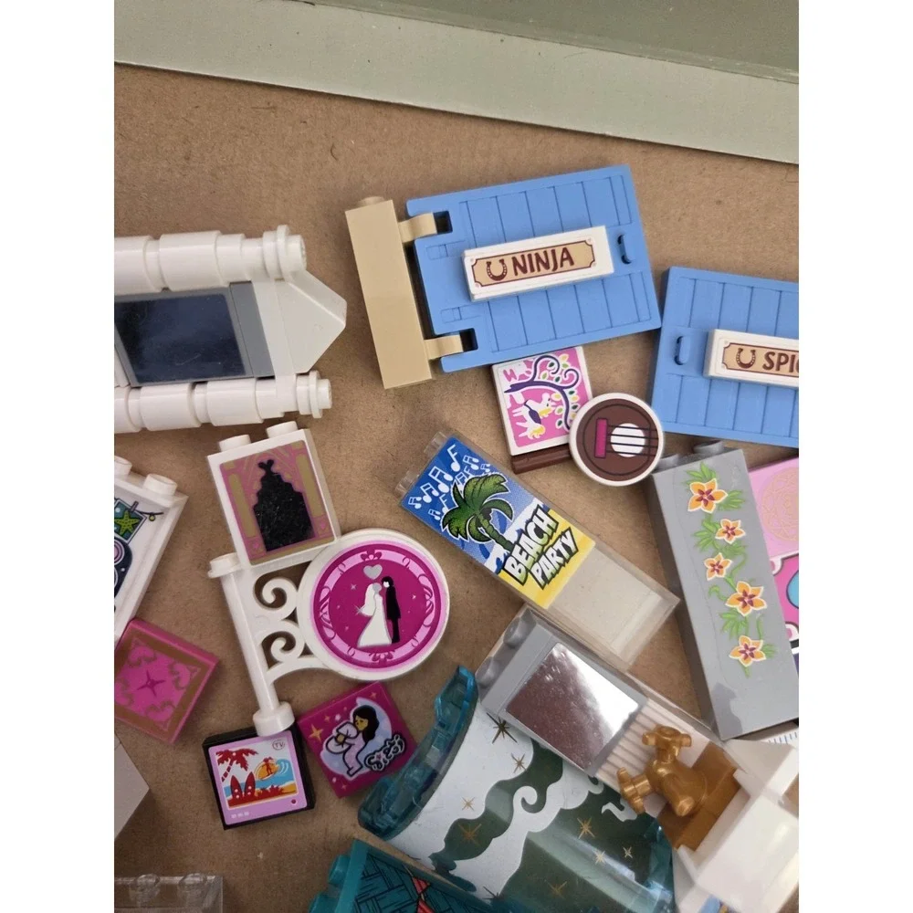 Lego Friends Decorative Printed Sticker‎ Parts Specialty Pieces Lot